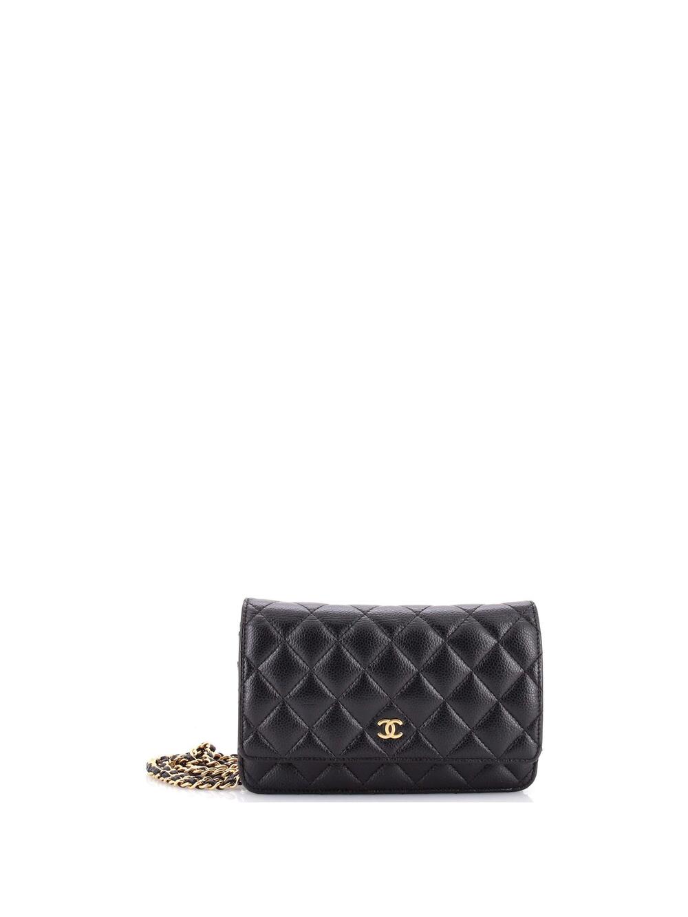 Chanel Wallet On Chain Quilted Caviar #296855C34B
